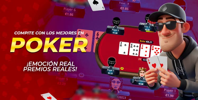 Únete a la emoción del Poker Online